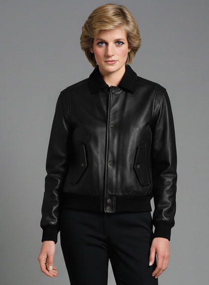 Princess Diana Leather Jacket