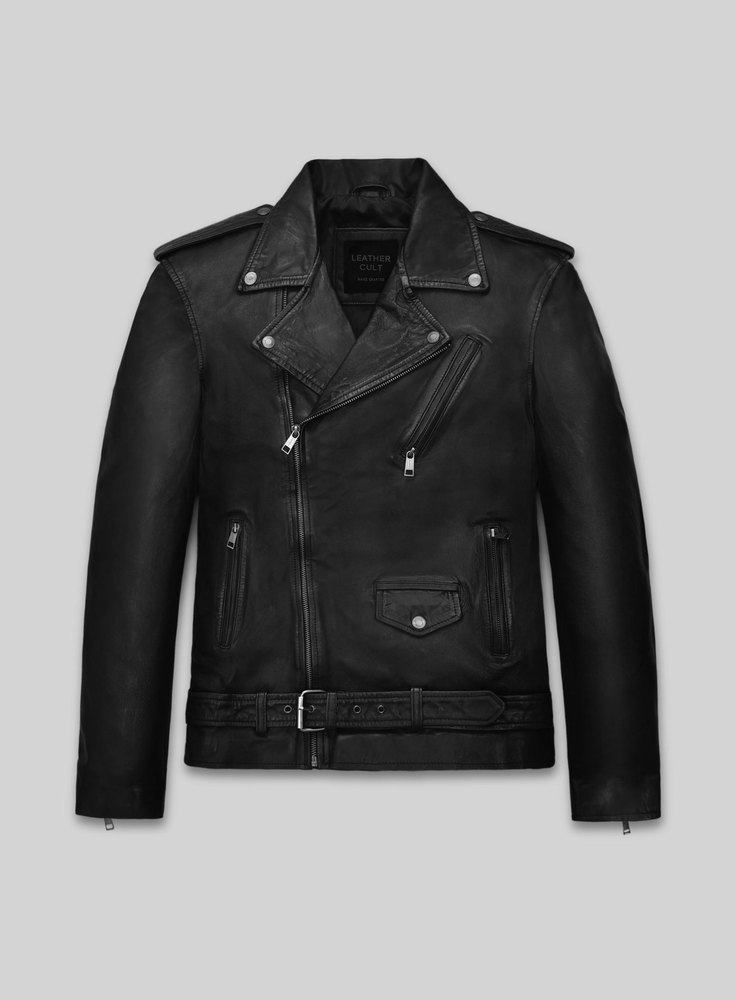 Pure Leather Biker Jacket #2