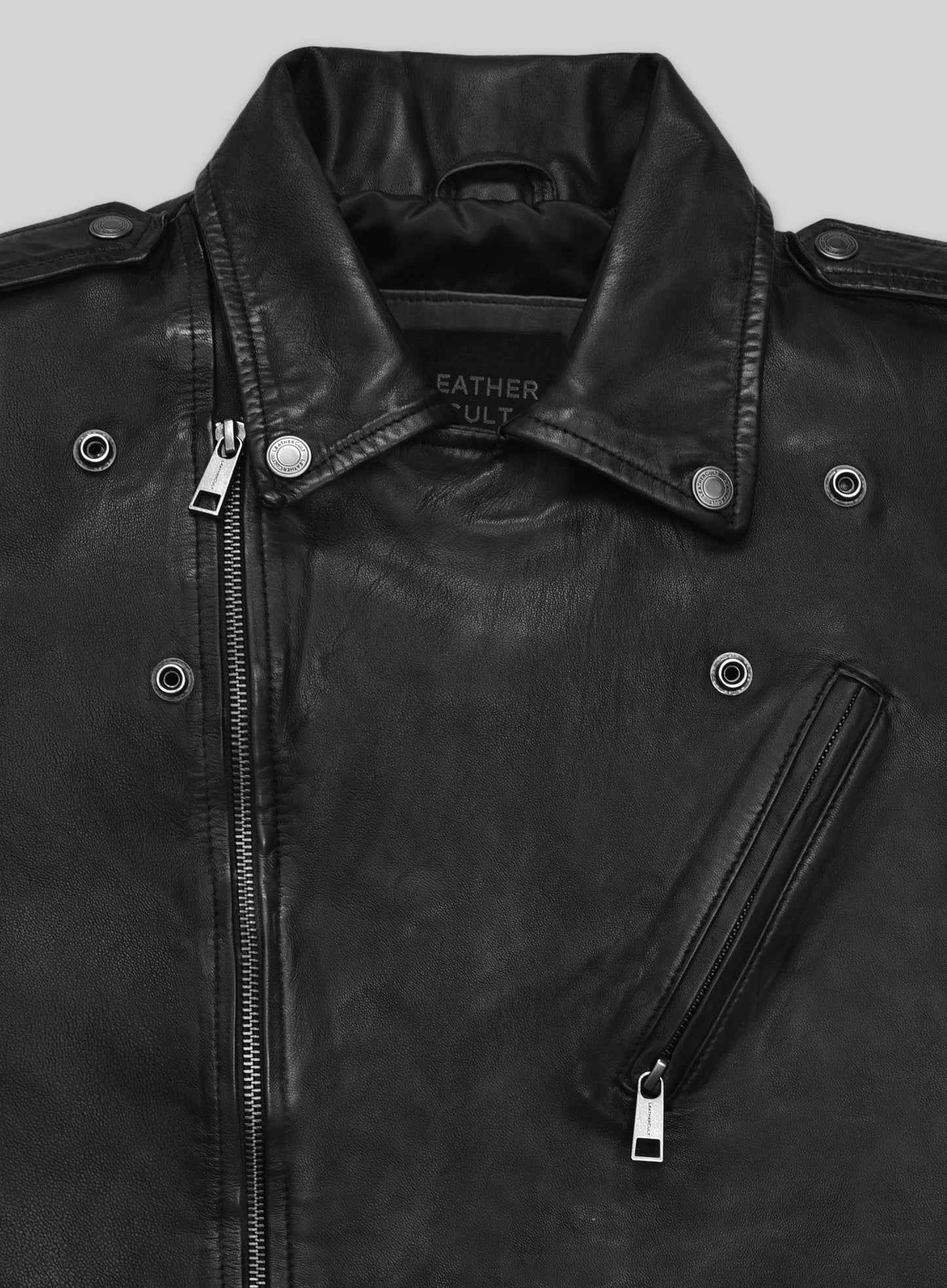 Pure Leather Biker Jacket #2