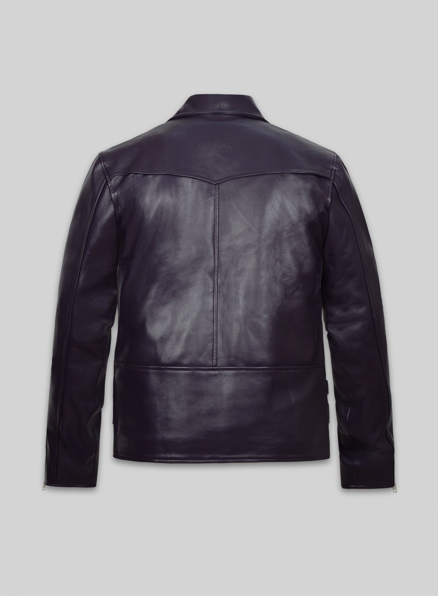 Purple Leather Jacket # 903 – LeatherCult