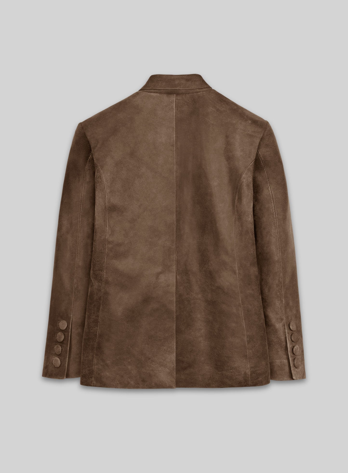 Quaint Leather Blazer