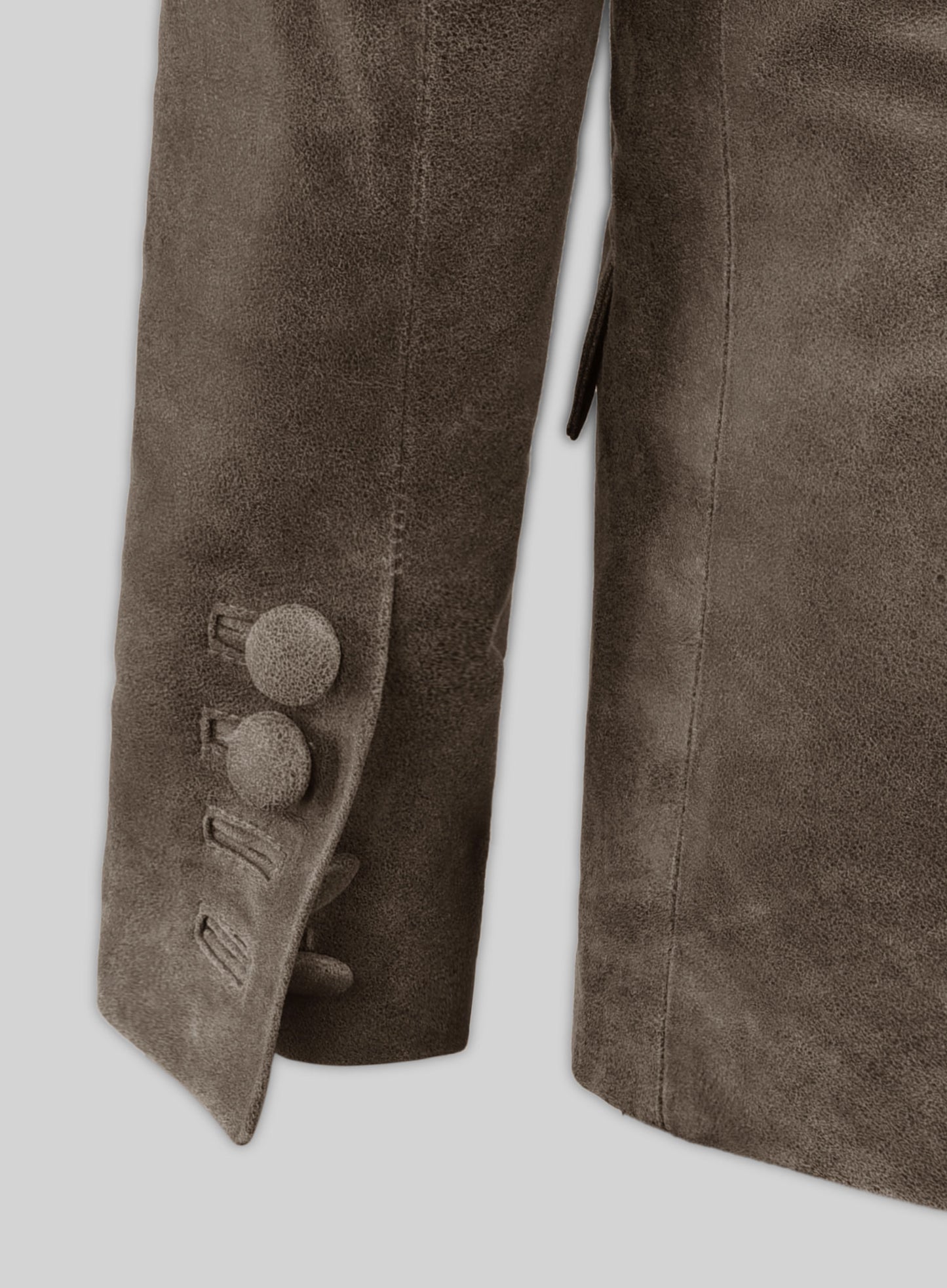 Quaint Leather Blazer