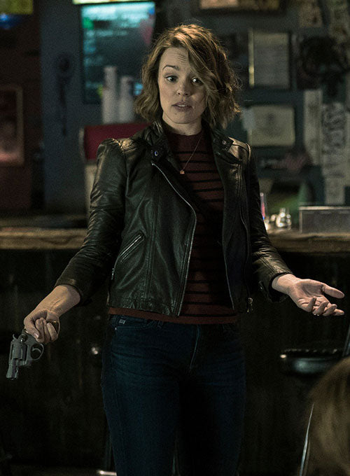 Rachel McAdams Game Night Leather Jacket - LeatherCult