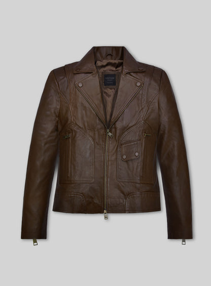 Rachel McAdams True Detective Leather Jacket