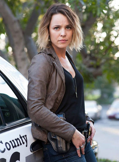 Rachel McAdams True Detective Leather Jacket - LeatherCult