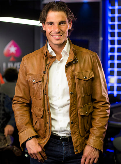 Rafael Nadal Leather Jacket - LeatherCult