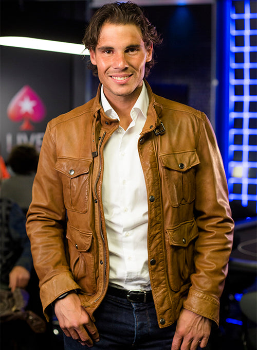 Rafael Nadal Leather Jacket - LeatherCult