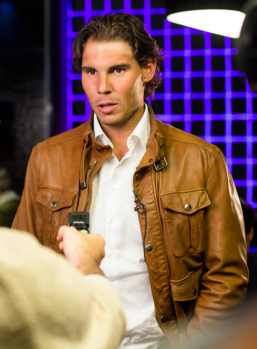Rafael Nadal Leather Jacket - LeatherCult