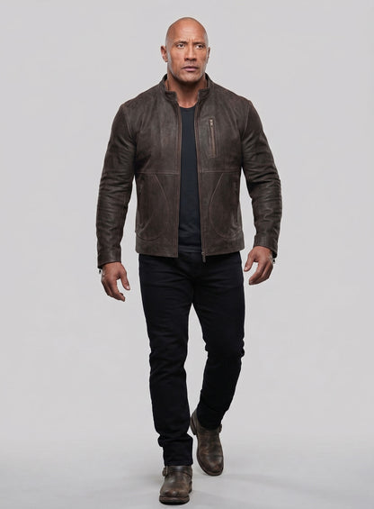 Rampage Dwayne Johnson Leather Jacket