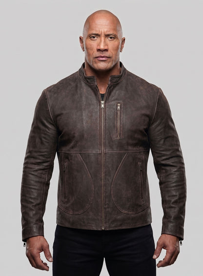Rampage Dwayne Johnson Leather Jacket