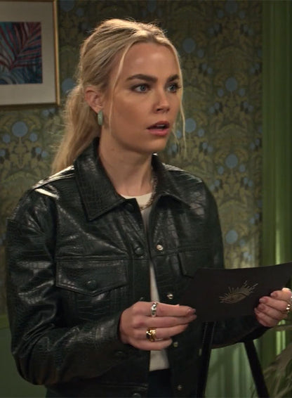 Rebecca Rittenhouse Maggie Leather Jacket - LeatherCult