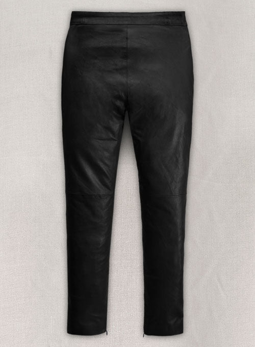 Rebecca Romijn Leather Leggings - LeatherCult