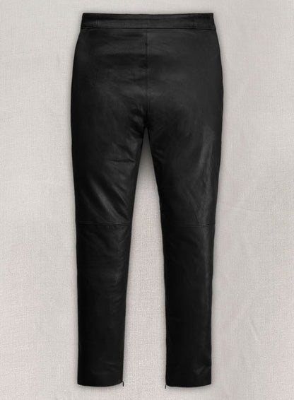 Rebecca Romijn Leather Leggings - LeatherCult