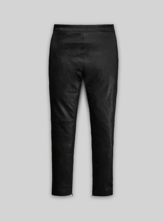 Rebecca Romijn Leather Leggings