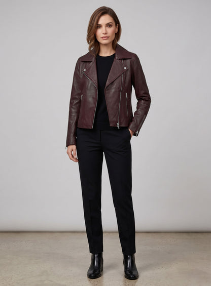 Reese Witherspoon The Morning Show Leather Jacket