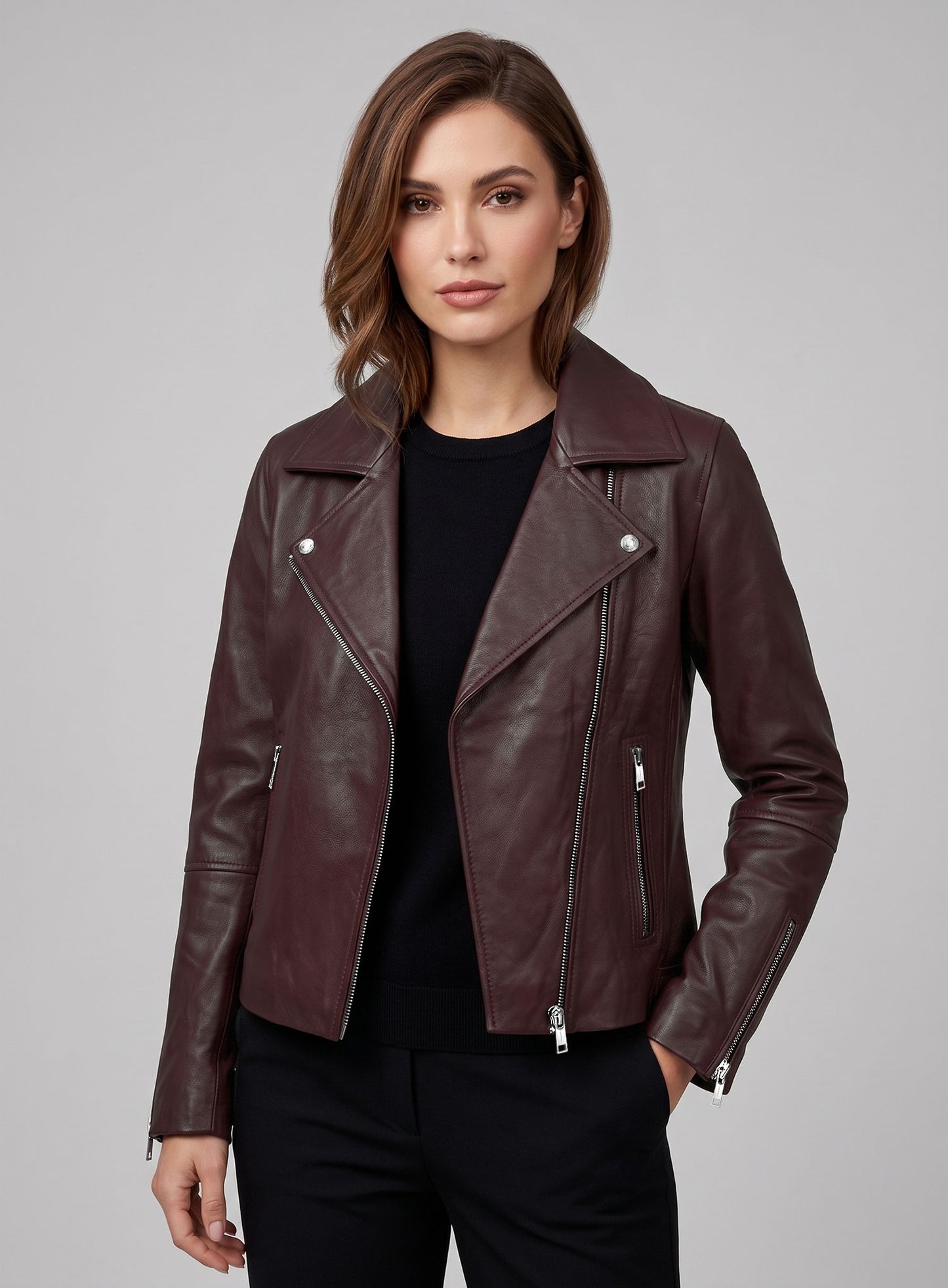 Reese Witherspoon The Morning Show Leather Jacket