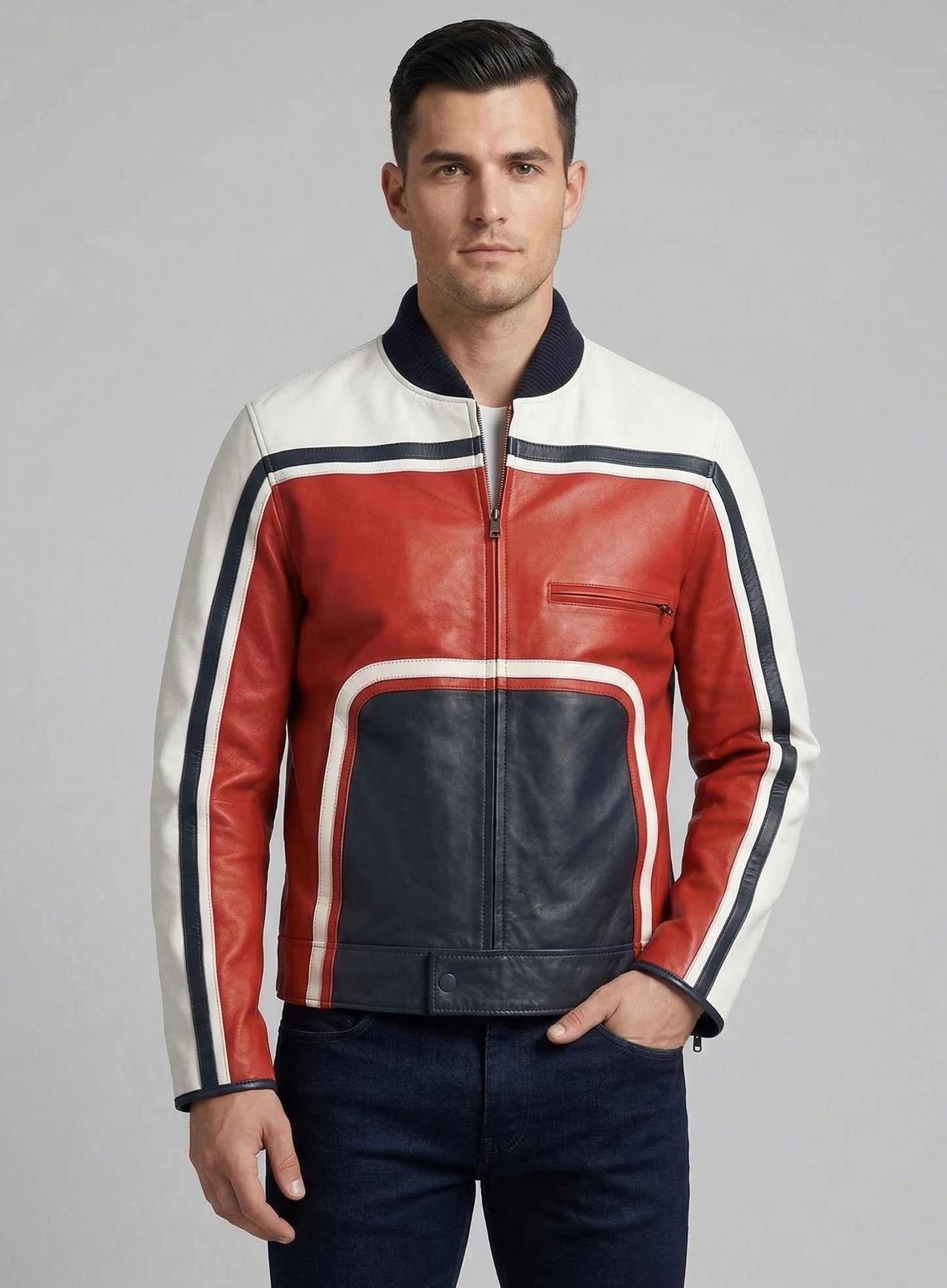 Repso Moto Leather Jacket