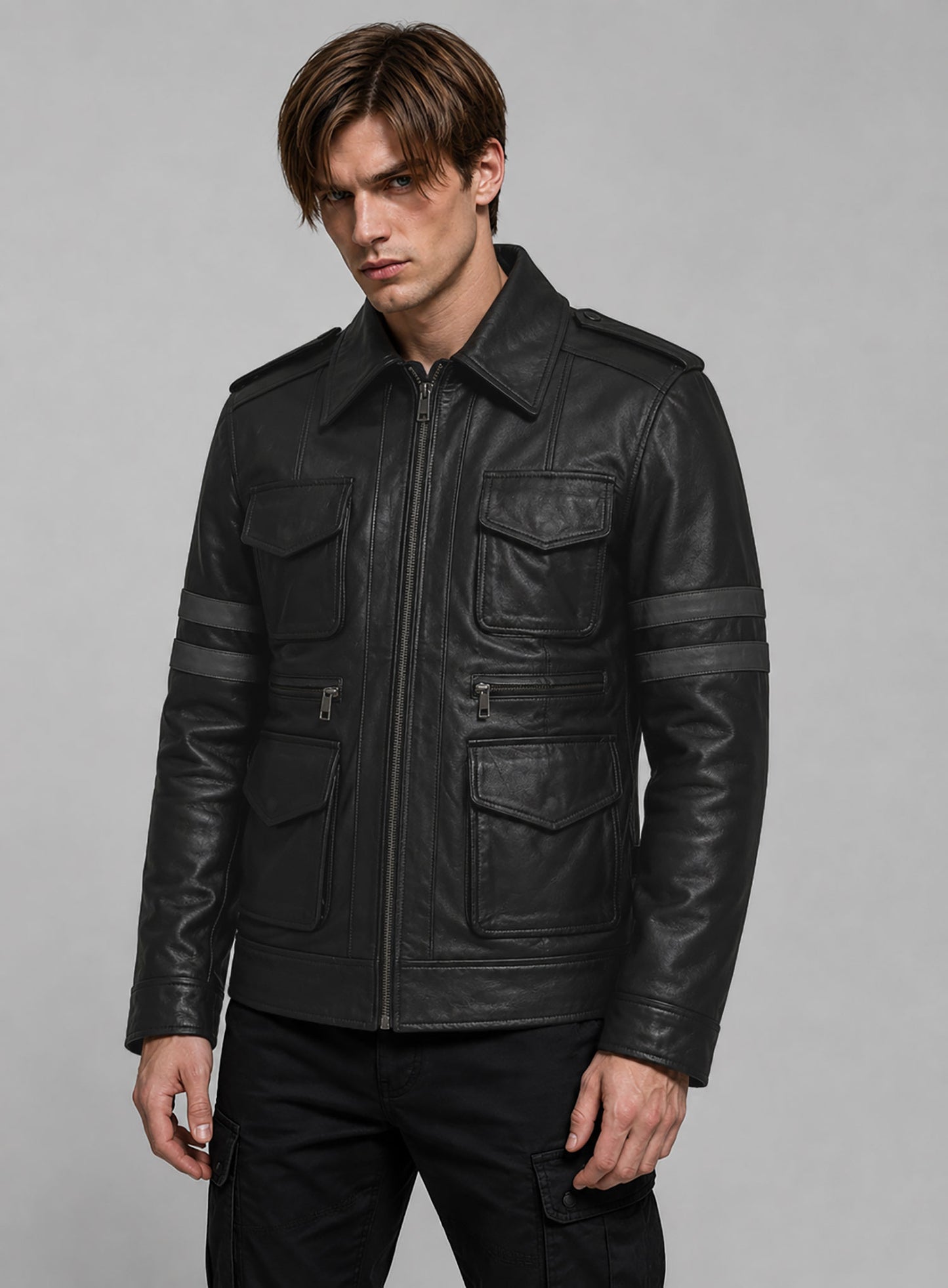 Resident Evil 6 Leon Kennedy Leather Jacket