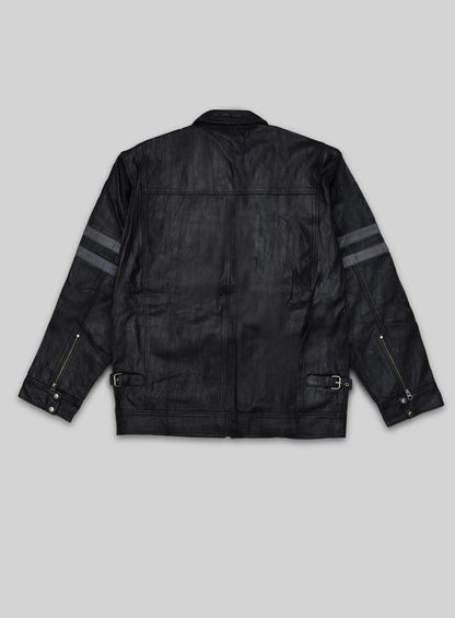 Resident Evil 6 Leon Kennedy Leather Jacket -2XL