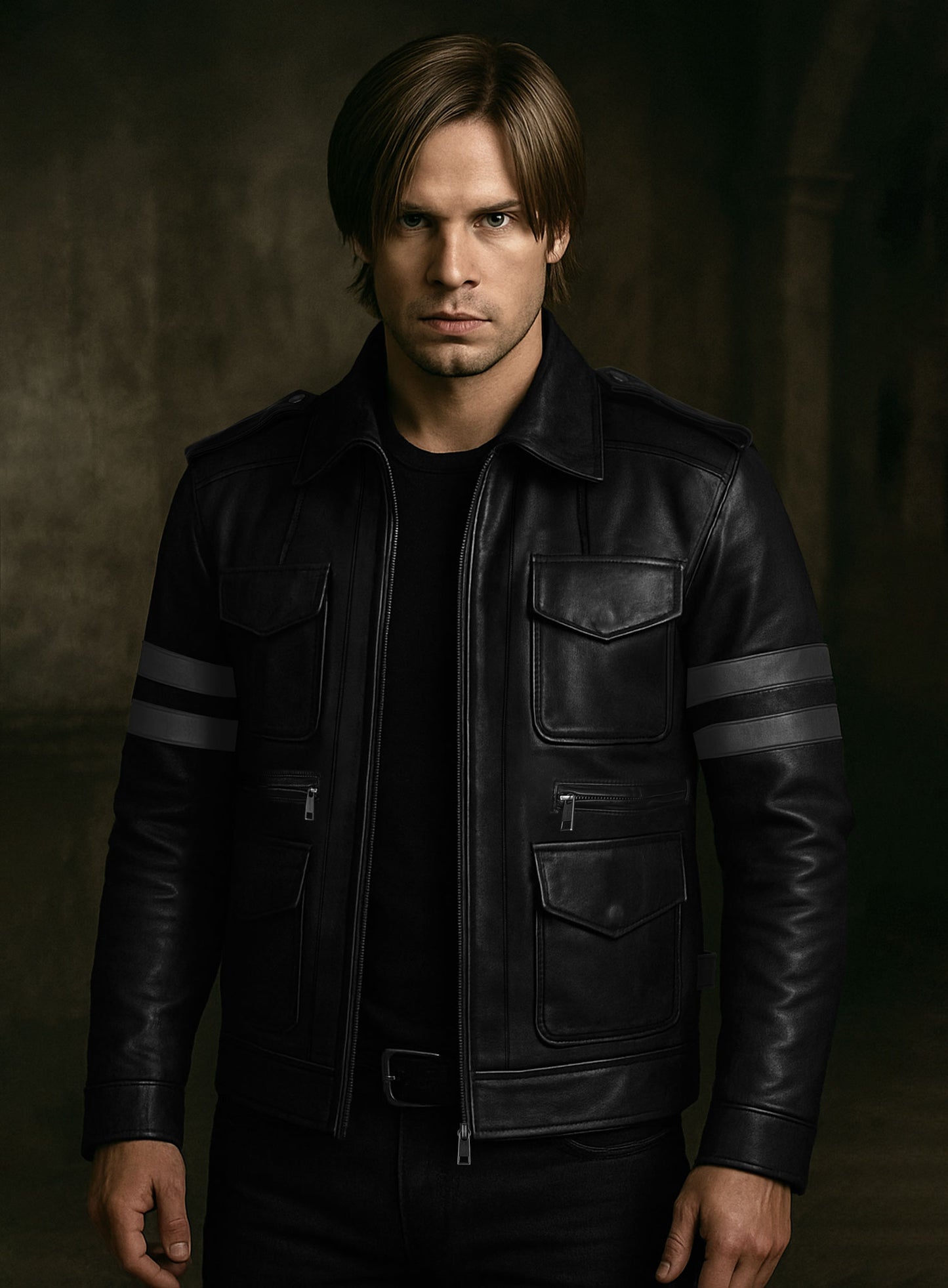 Resident Evil 6 Leon Kennedy Leather Jacket