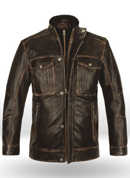Retro Leather Jacket - LeatherCult