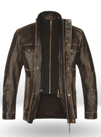 Retro Leather Jacket - LeatherCult