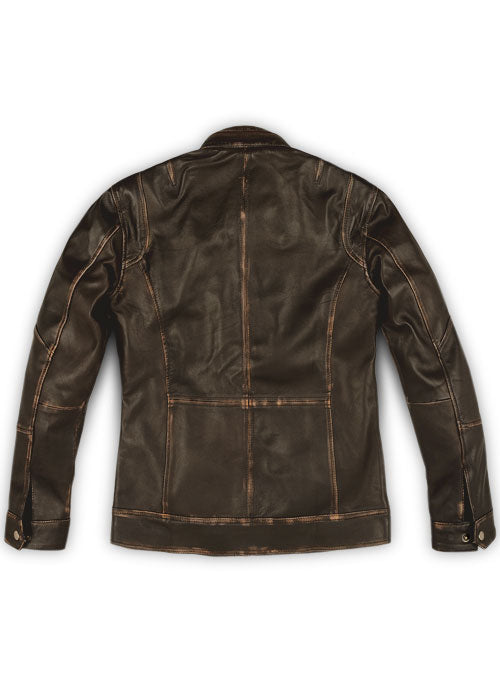 Retro Leather Jacket - LeatherCult