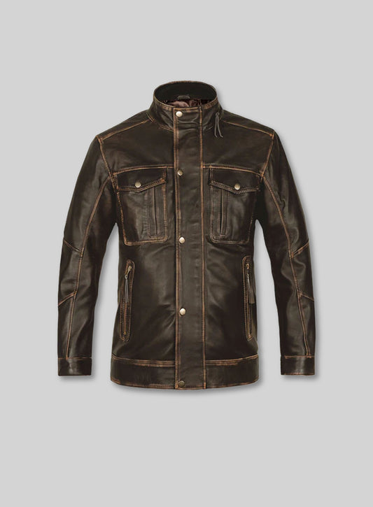Retro Leather Jacket
