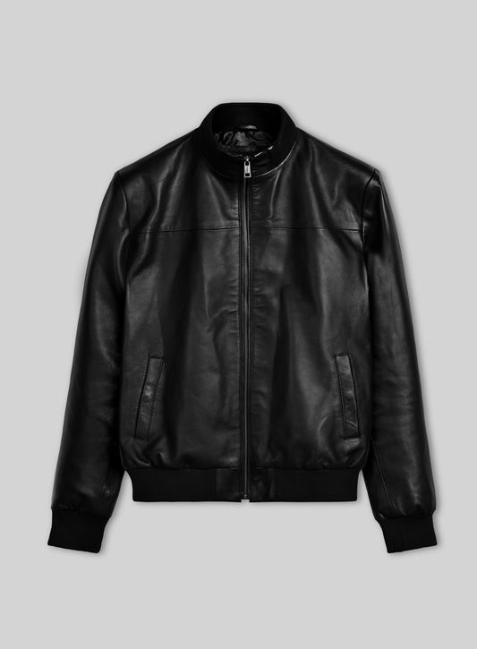 Richard Madden Leather Jacket #2