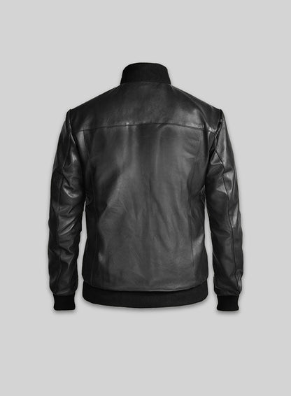 Richard Madden Leather Jacket #2