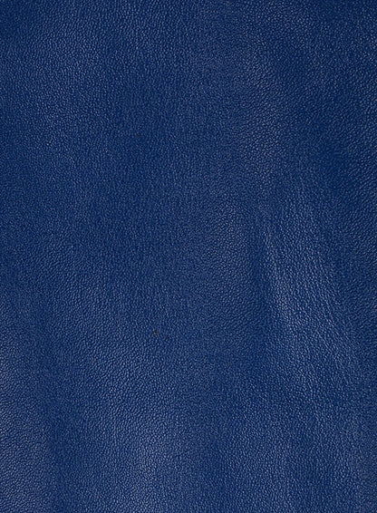 Rich Blue Leather Jacket # 887 - LeatherCult