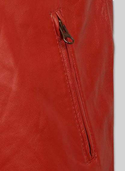 Ricky Stripe Leather Jacket