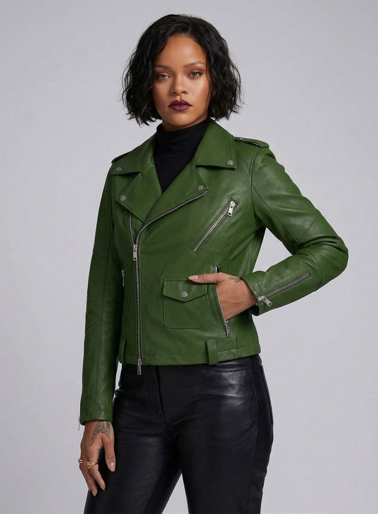 Rihanna Leather Jacket #1