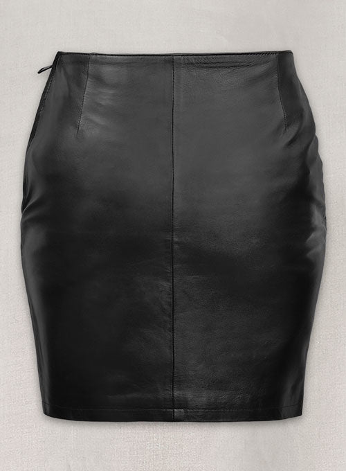 Rihanna Leather Skirt - LeatherCult