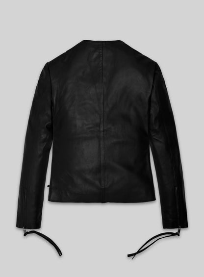 Rita Ora Leather Jacket #3