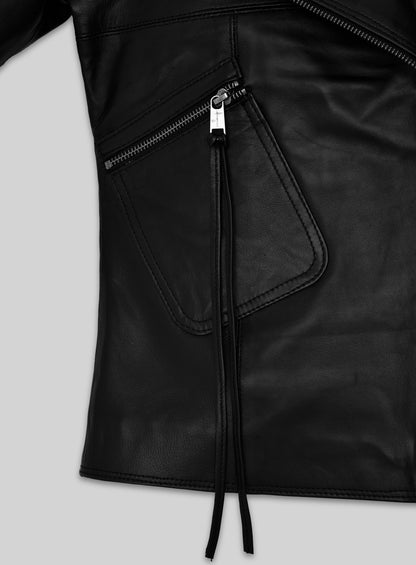 Rita Ora Leather Jacket #3