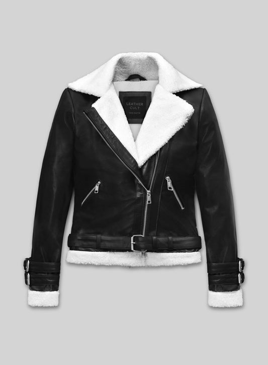Rita Ora Leather Jacket #2