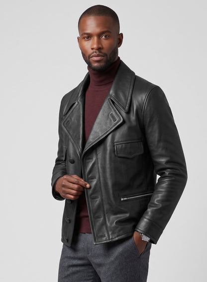 Roadster Motorcycle Leather Jacket