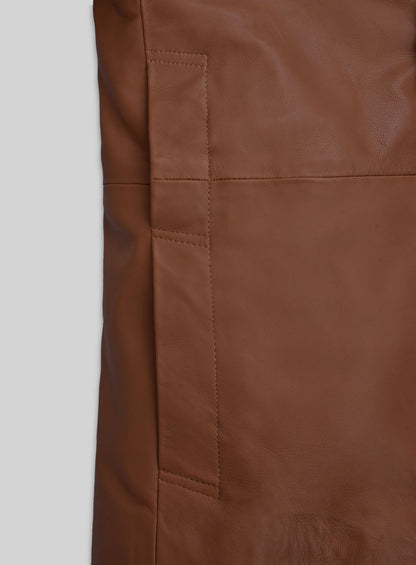 Robert Downey Jr Leather Blazer #2