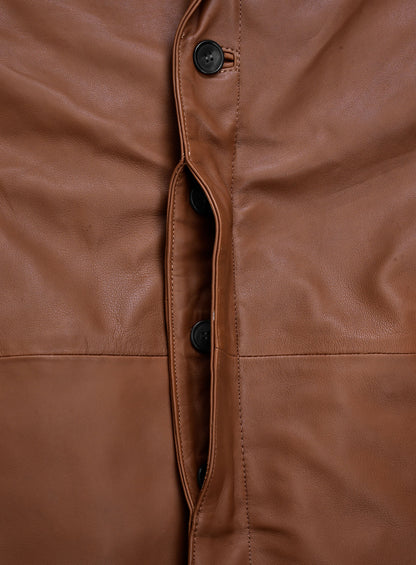Robert Downey Jr Leather Blazer #2