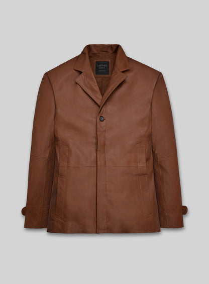 Robert Downey Jr Leather Blazer #2