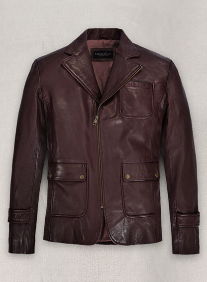 Robert Downey Jr Leather Blazer #1 - LeatherCult