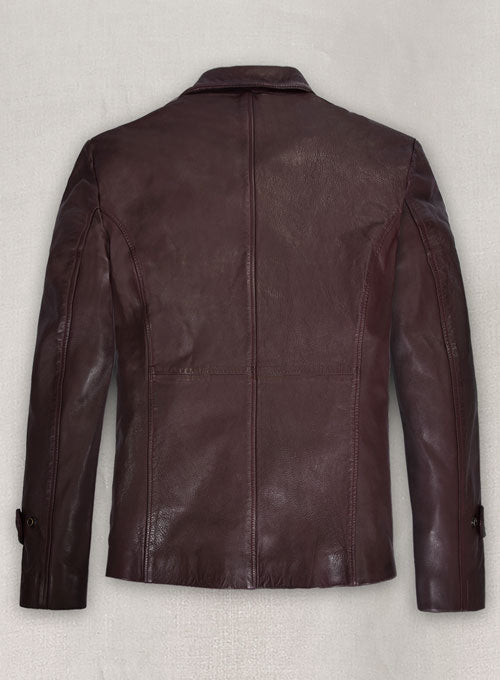 Robert Downey Jr Leather Blazer #1 - LeatherCult