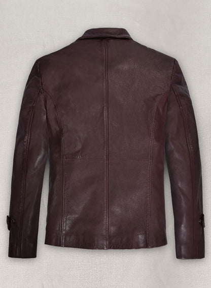Robert Downey Jr Leather Blazer #1 - LeatherCult