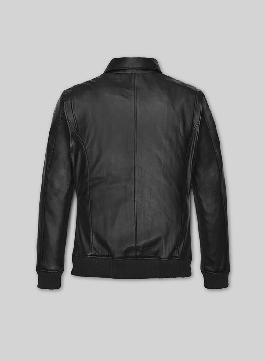 Robert Pattinson 2020 Paris Fashion Show Leather Jacket