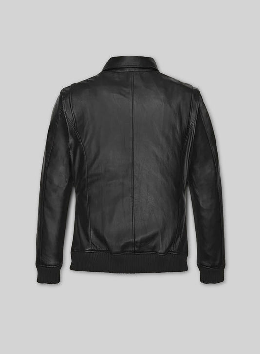 Robert Pattinson 2020 Paris Fashion Show Leather Jacket