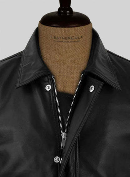 Robert Pattinson Leather Jacket #1