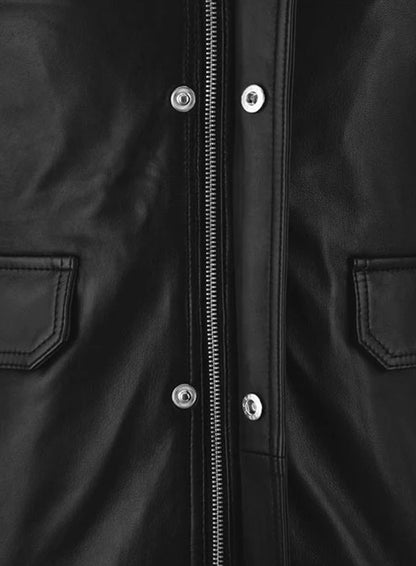 Robert Pattinson Leather Jacket #1