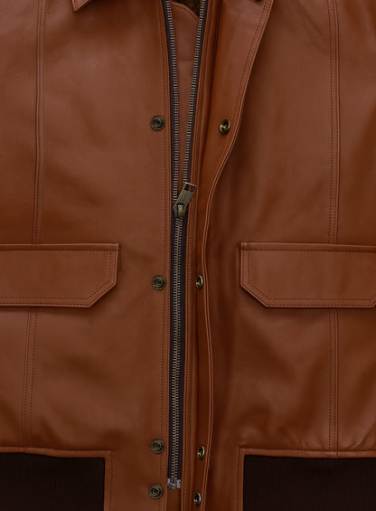 Robert Pattinson Leather Jacket #3