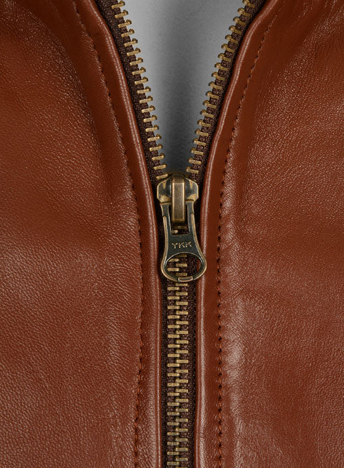 Bill Clifford The Rocketeer Leather Jacket - LeatherCult